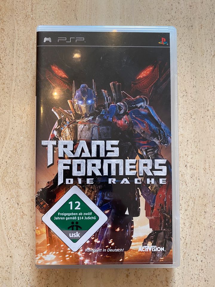 PSP Spiel - Transformers - Die Rache in Düsseldorf