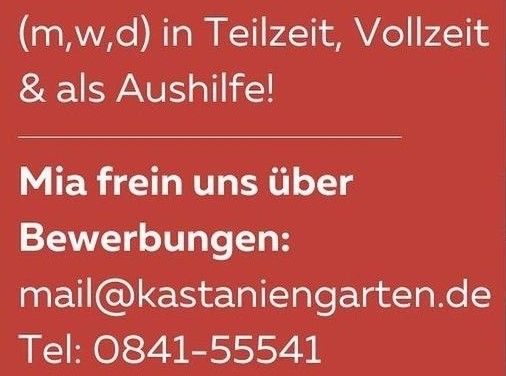 leidenschaftliche Köche & engagierte Küchenhilfe gesucht! in Ingolstadt