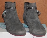 grau Stiefeletten ~ Gr. 40 ~ Caprice ~ Velour / Wildlederoptik Nordrhein-Westfalen - Hürth Vorschau