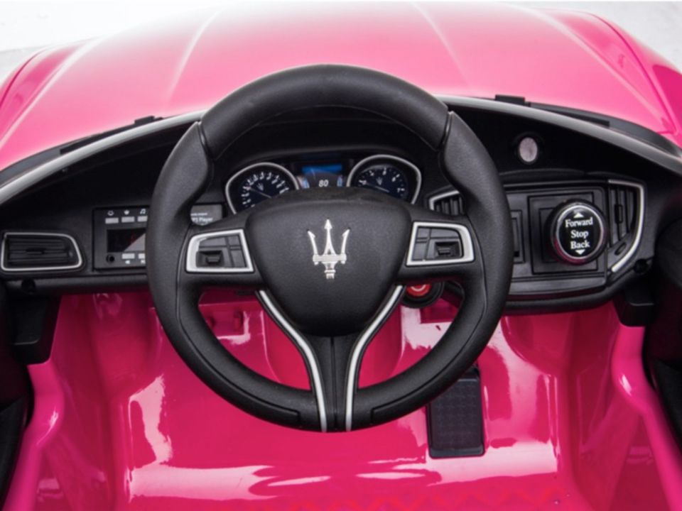 Kinderauto - Maserati Ghibli | EVA-Reifen & Ledersitz | Premium L in Ilsede