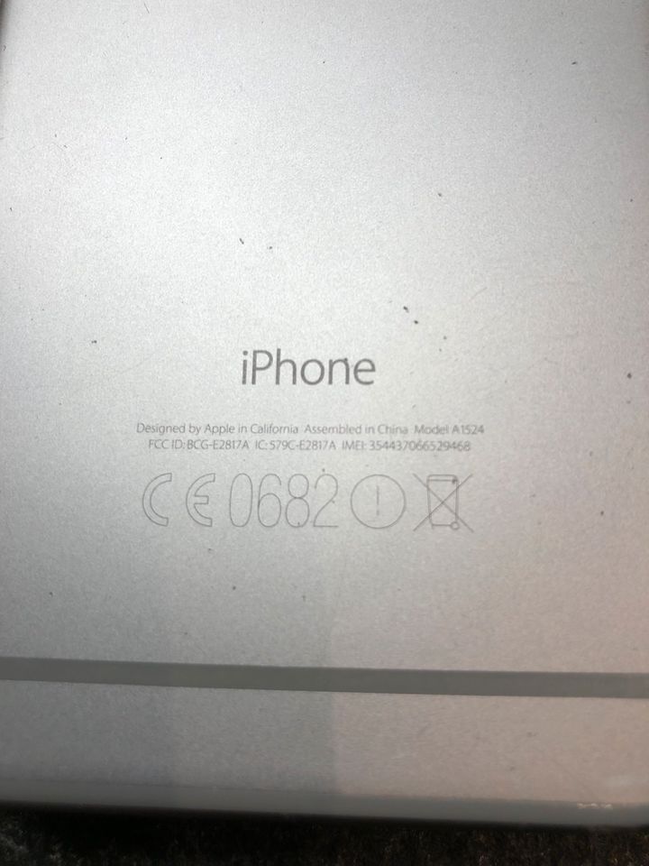 iPhone 6 Plus grey Silber in Markt Erlbach