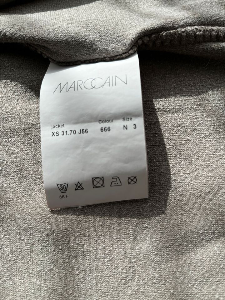 Marc Cain Sports Sweat Nicki Jacke Gr. 36 N 3 braun in Hamburg