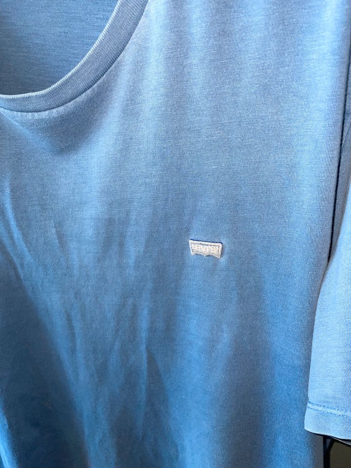 ★ LEVI‘s BASIC Vintage FIT T-Shirt Rundhals Neck Shirt XL blau ★ in Magdeburg