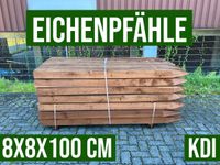 Vierkantpfosten Eichenpfahl Holzpfosten Eiche  - 8x8x100 - KDI Nordrhein-Westfalen - Lennestadt Vorschau