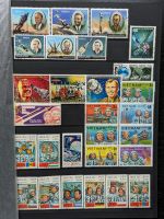 Briefmarken Sammlung Raumfahrt Kosmonauten Astronauten Baden-Württemberg - Esslingen Vorschau