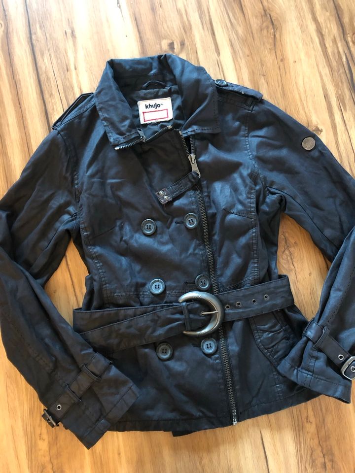 Khujo Bikerjacke, Jacke schwarz Gr. M in Hürth