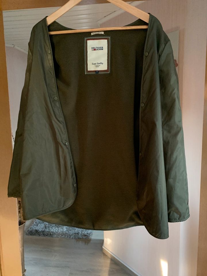 Parka army Jacke Damen Gr. S Tommy Hilfiger Khaki gefüttert in Edemissen