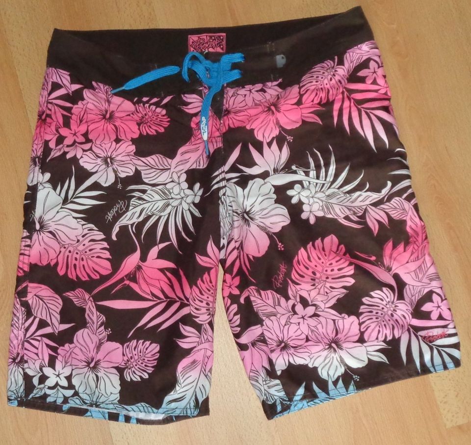 Unisex Protest Shorts Gr. S braun bunt 100% Polyester in Manching