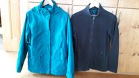 Damen 2 in 1 Funktions Fleece Jacke Gr 38 TCM Tchibo Türkis Grau Bayern - Buchloe Vorschau