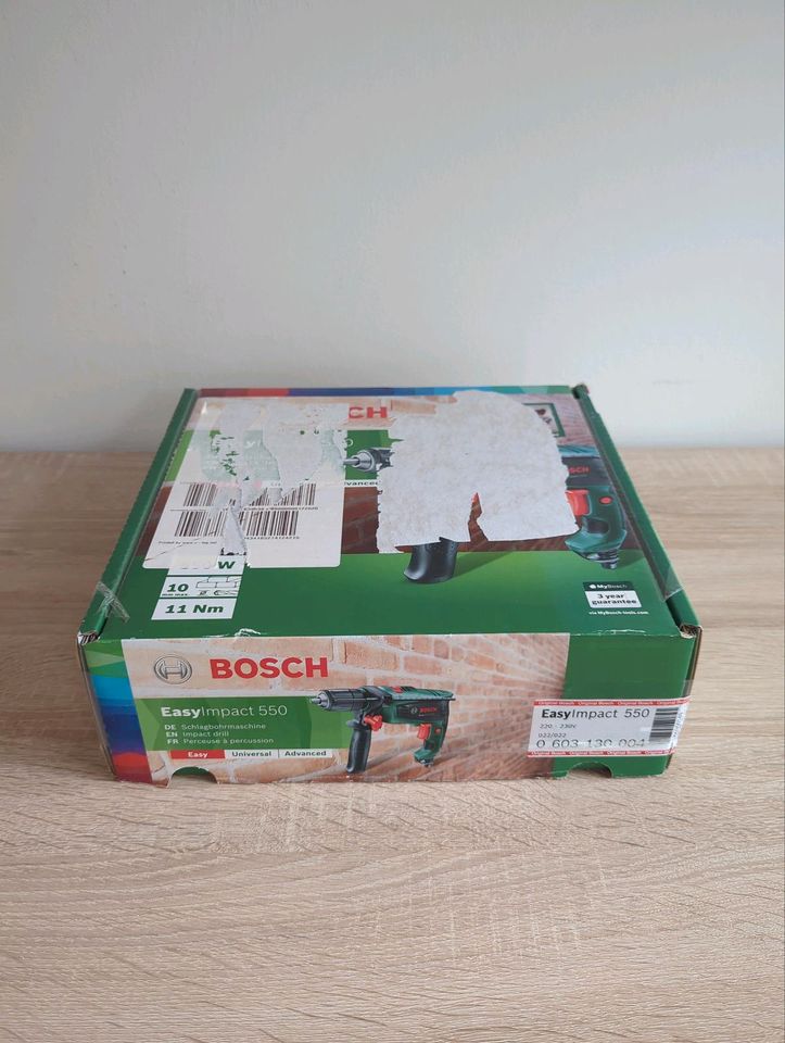 Schlagbohrmaschine Bosch Easy Impact 550 neu in Gardelegen  