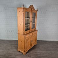 24967 Buffetschrank Vitrine Biedermeier 1860 massiv Kiefer Antik Niedersachsen - Nordhorn Vorschau