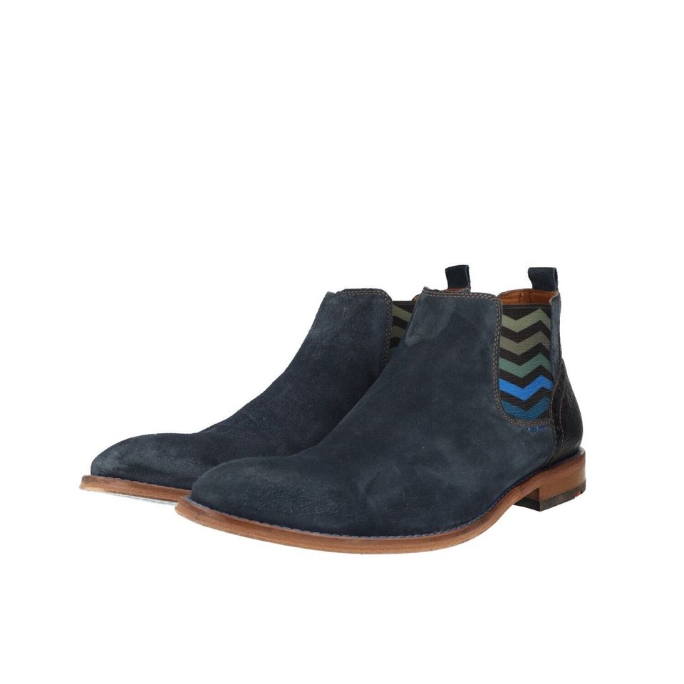 Lloyd Chelsea Boots 42 dunkelblau navy rauhleder Herren Stiefel in Wiesbaden