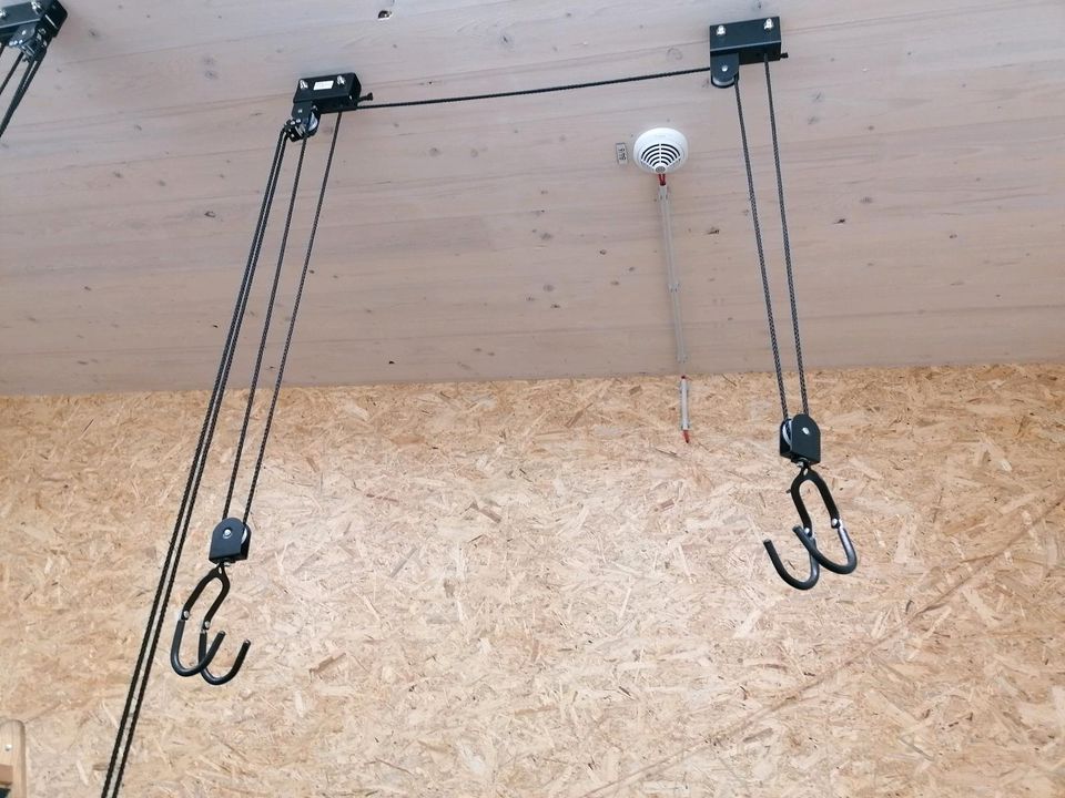 Fahrrad hänge system, 2x decken hänge system in Schwangau