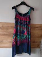 Desigual Kleid Größe 40 dunkelblau bunt Top Hessen - Bürstadt Vorschau