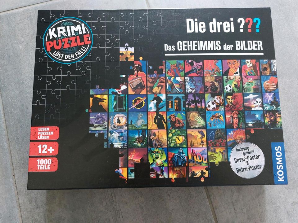 Die drei Fragezeichen Krimi Puzzle "Das Geheimnis der Bilder" in Köln