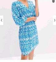 NEU Kleid Strandkleid Sommerkleid weiß blau gemuster Gr 40 M L Baden-Württemberg - Kernen im Remstal Vorschau