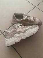 Sneakers beige Creme Größe 38 Bayern - Rottendorf Unterfr Vorschau