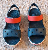 wie neu Crocs Sandalen Badelatschen blau rot C11 28-29 Kreis Ostholstein - Stockelsdorf Vorschau