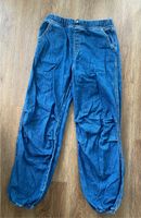 Baumwolle Jeans Parachute Hose Gr 152/158, Top! Hamburg-Nord - Hamburg Alsterdorf  Vorschau