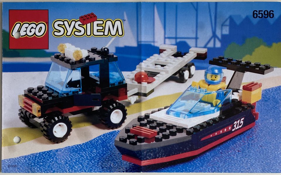Lego Boote 4011, 6596, 6663, 6679, 6508 in Berlin