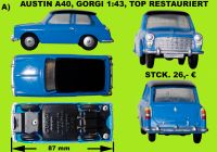 ENGL. MODELLE 1:43, AUSTIN, MARCOS, BOND BUG, TROJAN, BUS, TOP Niedersachsen - Freden Vorschau