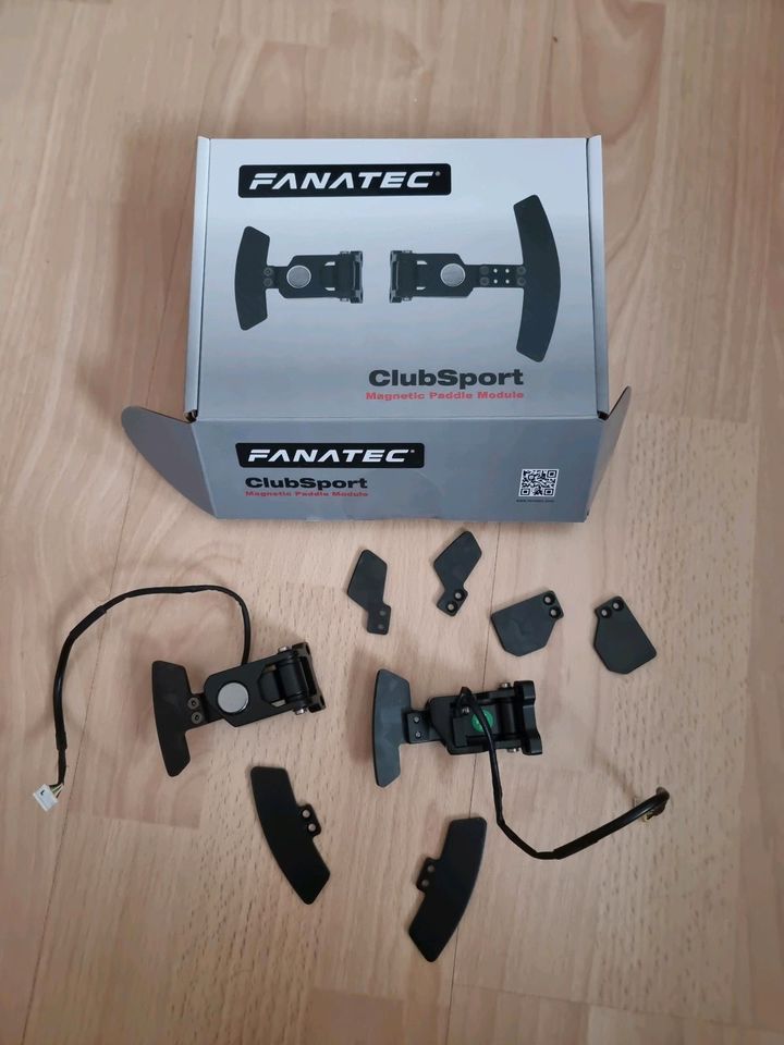 Fanatec Magnetic paddle module mit forged carbon wippen in Salzgitter