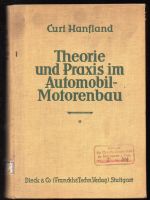 Theorie Praxis Automobil-Automobilmotorenbau,1926.Hanfland Niedersachsen - Wolfsburg Vorschau