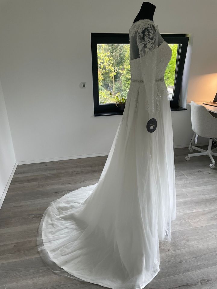 Neu!!! Brautkleid Hochzeitskleid Kleid Standesamt Gr.38/40 weiß in Hamburg