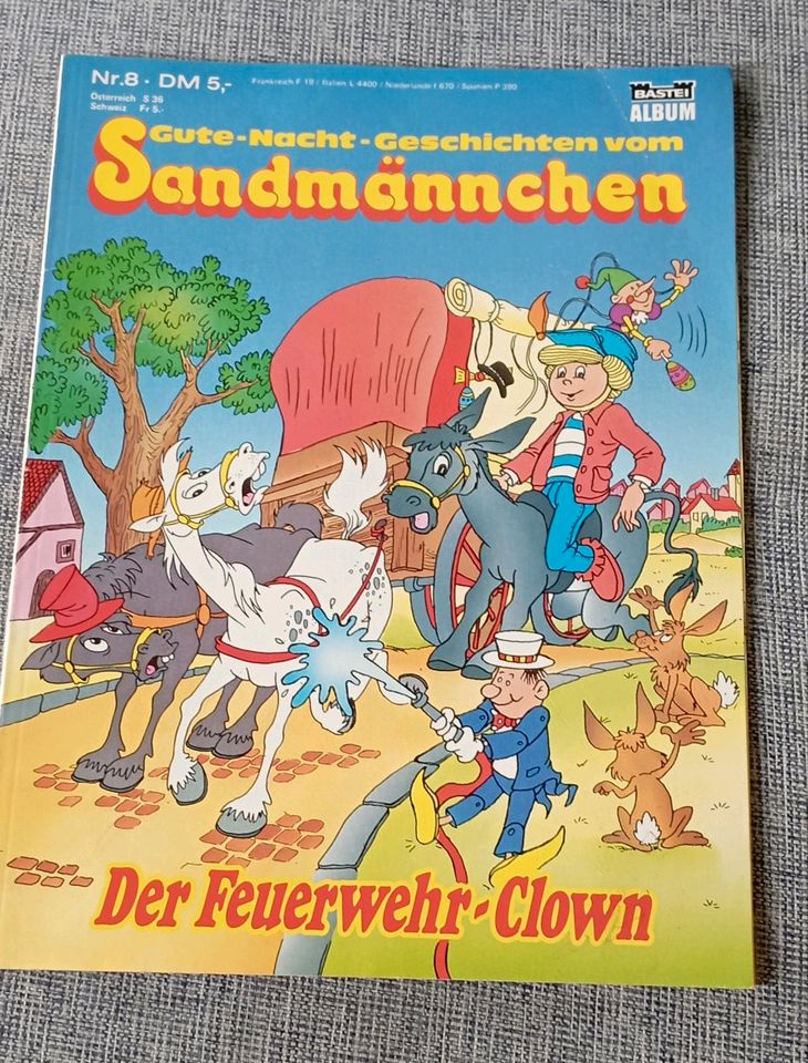 Sandmännchen Kinderbuch Der Feuerwehr Clown, in Buchholz in der Nordheide