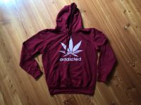 Addicted - roter Hoodie / Kapuzenpullover - Größe M Bayern - Karlstadt Vorschau