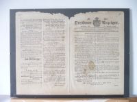 Von 1842: Originale Tageszeitung „Dresdner Anzeiger“ Bremen - Oberneuland Vorschau
