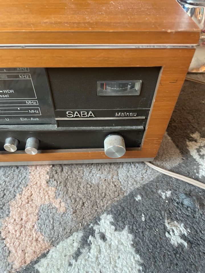 Radio SABA Mainau Retro Radio in Wittislingen