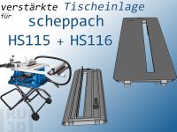 verstärkte Tischeinlage f. Scheppach HS 115 u. 116 Tischkreissäge Schleswig-Holstein - Glücksburg Vorschau
