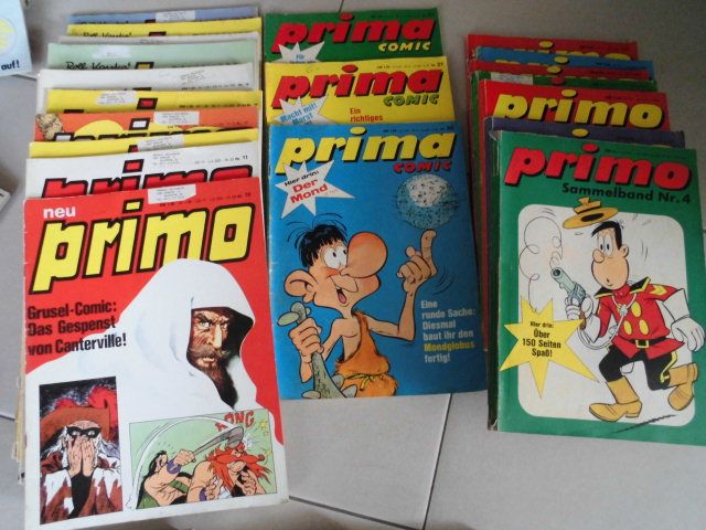 70er Jahre Comics PRIMO ZACK Prima Parade Kauka Fix Foxi FF Super in Bad Kissingen