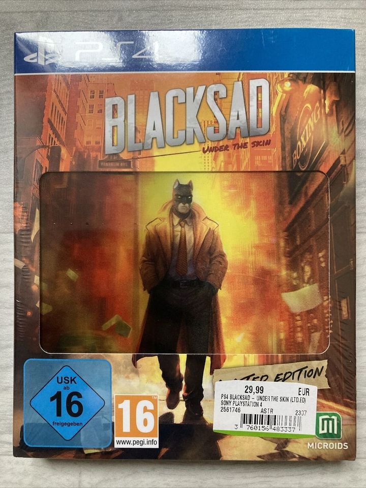 Blacksad Under the Skin Limited Edition PlayStation 4 PS5 NEU OVP in Hagen