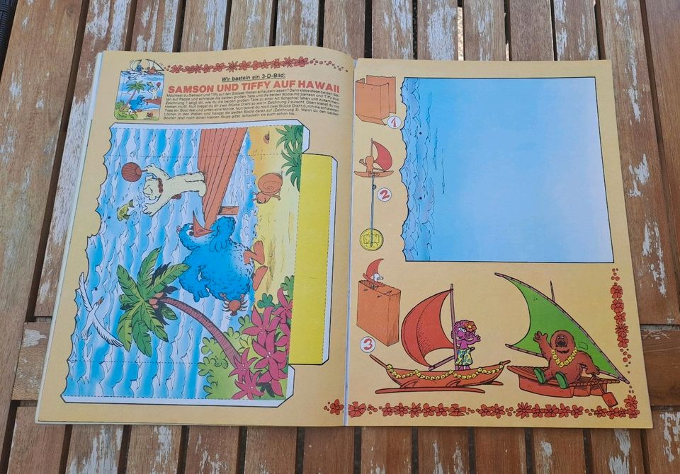 Sesamstraße Kinder Zeitschriften Ende 80er Jahre Nr. 67, 99, 103 in St Gangloff