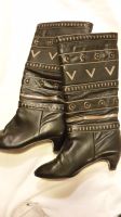 Damen-Stiefel, Gr. 7 1/2, schwarz, NEU, Leder, REDUZIERT ! Bayern - Aschaffenburg Vorschau