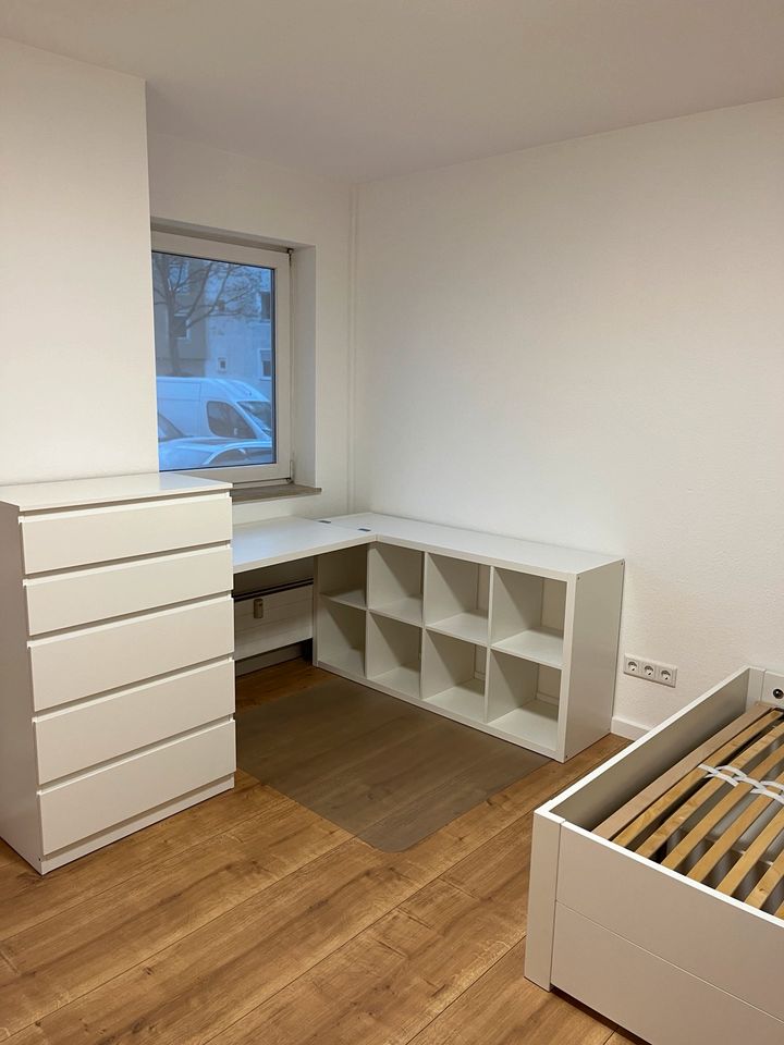 Frisch renovierte 1-Zimmer Wohnung Fürth zentral vollmöbliert in Fürth