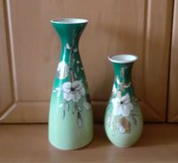 DDR Vase grün - Retro 1950 1960 - Porzellan Brandenburg - Eberswalde Vorschau