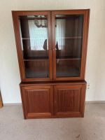 Schrank Glasschrank Vitrine vintage retro Hessen - Kassel Vorschau