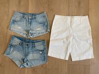 ZERO BASE weiße kurze Hose H&M Hotpants Jeanshose ❤️ Hessen - Lampertheim Vorschau