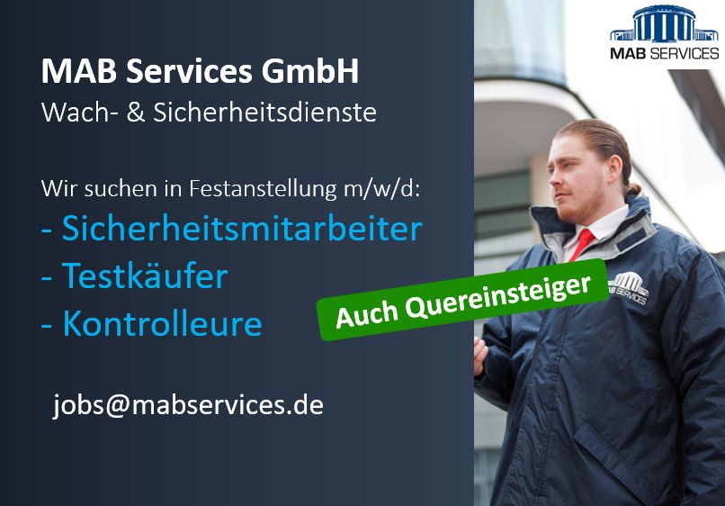 Sicherheitsmitarbeiter mwd - Quereinstieg | 53757 in Sankt Augustin