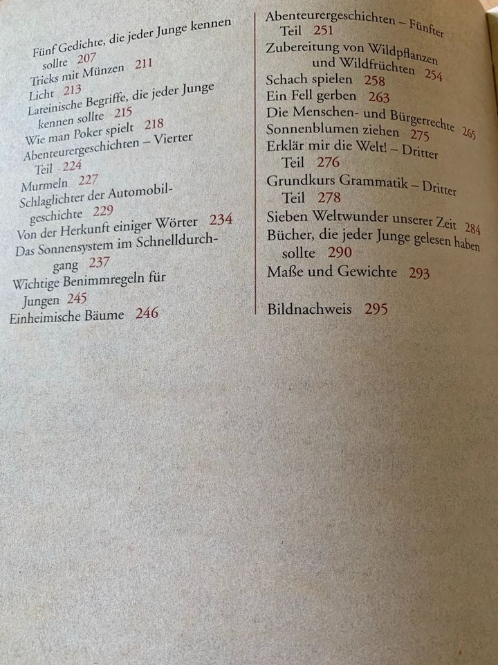Dangerous Book for Boys * Handbuch & was man können muss in Aschaffenburg