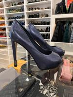 Peep Toe von Guess, Gr. 36 Farbe blau metallic, Leder Schleswig-Holstein - Stapelfeld Vorschau