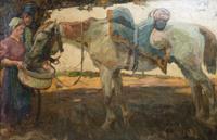 Ludwig Putz, Gemälde Im Schatten Nordrhein-Westfalen - Mülheim (Ruhr) Vorschau
