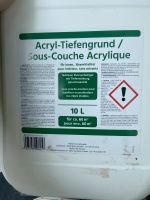 Acryl-Tiefengrund 4 Kanister á 10 Liter Sachsen - Herzogswalde Vorschau