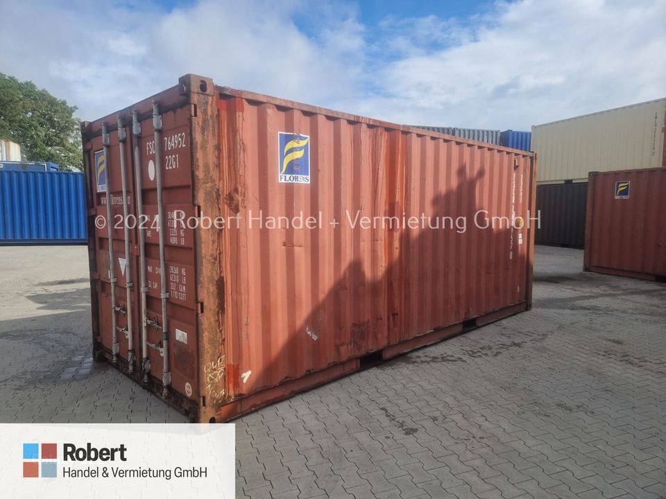 20 Fuss Lagercontainer, gebraucht Seecontainer, Container, Baucontainer, Materialcontainer in Vreden
