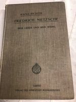 Friedrich Nitzsche sein Leben & sein Werk v. R. Richter, 1909 Brandenburg - Königs Wusterhausen Vorschau