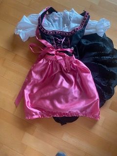 Dirndl Gr. 36 Spieth & Wendsky - schwarz/pink in Allmersbach