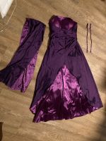 Abendkleid lila glänzend Gr. 42 Niedersachsen - Clenze Vorschau